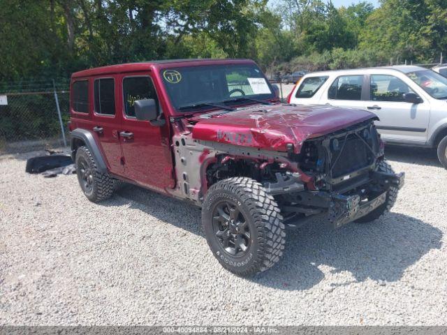  Salvage Jeep Wrangler