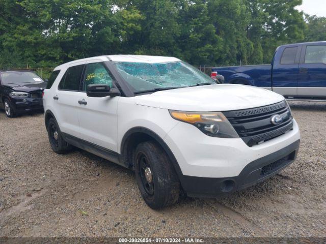  Salvage Ford Utility Police Intercepto