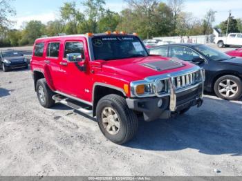  Salvage HUMMER H3 Suv