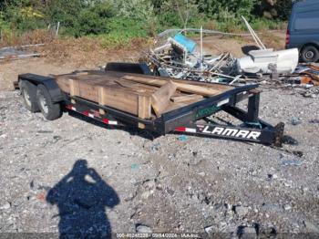  Salvage Lamar 20ft Dove Tail Trailer