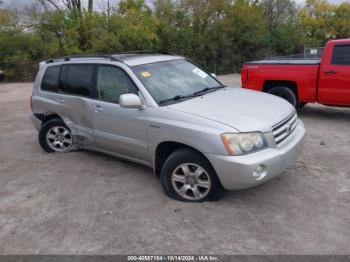  Salvage Toyota Highlander