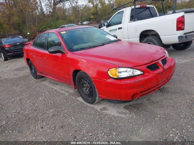  Salvage Pontiac Grand Am