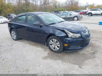  Salvage Chevrolet Cruze