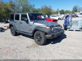  Salvage Jeep Wrangler