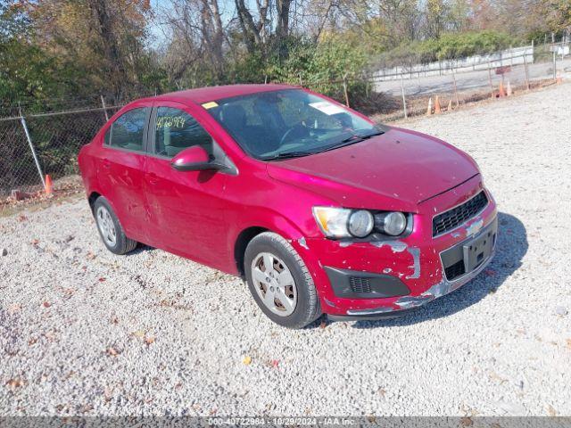  Salvage Chevrolet Sonic