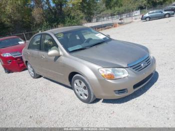  Salvage Kia Spectra