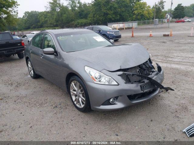  Salvage INFINITI G37x