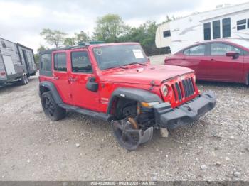  Salvage Jeep Wrangler