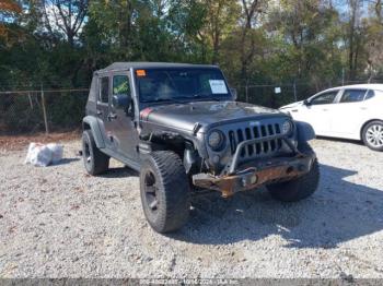  Salvage Jeep Wrangler