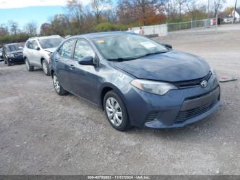  Salvage Toyota Corolla