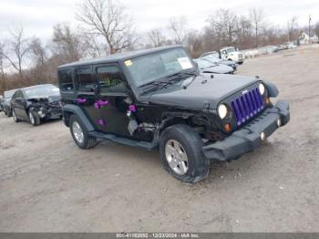  Salvage Jeep Wrangler