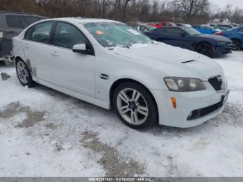  Salvage Pontiac G8