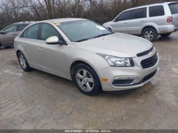  Salvage Chevrolet Cruze