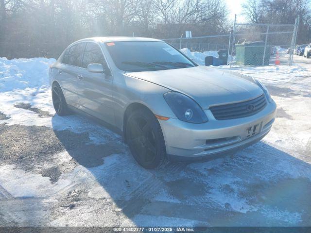  Salvage INFINITI G35x