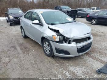  Salvage Chevrolet Sonic