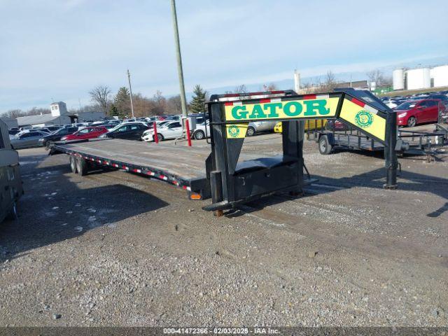  Salvage Gator 40  Gooseneck Trailer