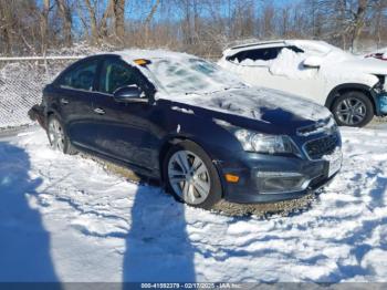  Salvage Chevrolet Cruze