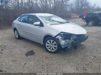  Salvage Toyota Corolla