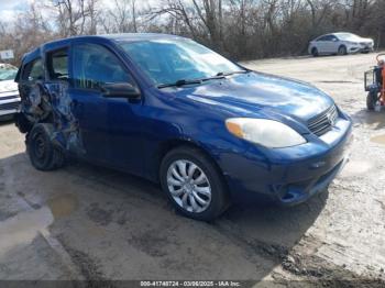  Salvage Toyota Matrix