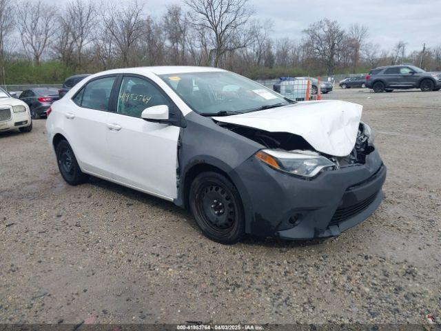  Salvage Toyota Corolla