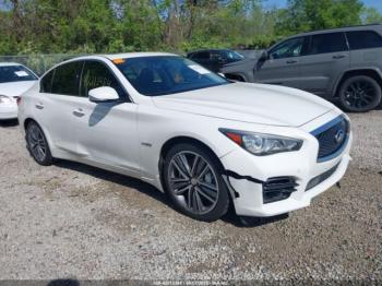  Salvage INFINITI Q50 Hybrid