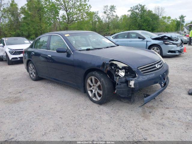 Salvage INFINITI G35x