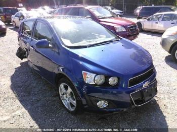  Salvage Chevrolet Sonic