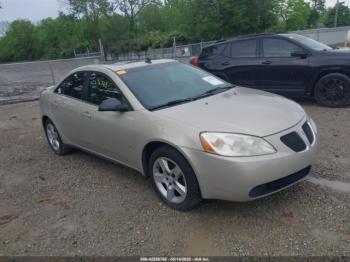  Salvage Pontiac G6