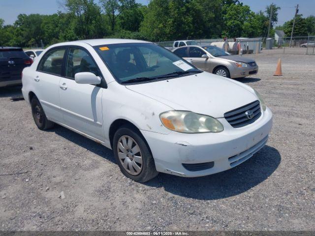  Salvage Toyota Corolla