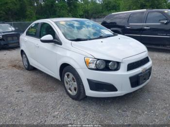  Salvage Chevrolet Sonic