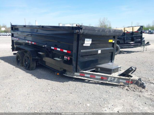  Salvage Pj Trailers Utility