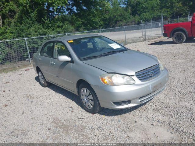  Salvage Toyota Corolla