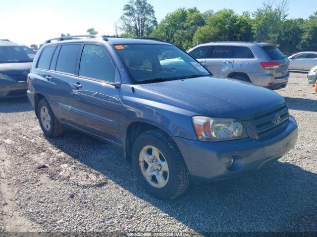  Salvage Toyota Highlander