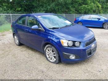  Salvage Chevrolet Sonic