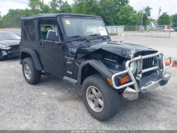  Salvage Jeep Wrangler