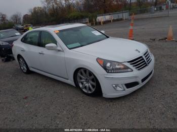  Salvage Hyundai Equus