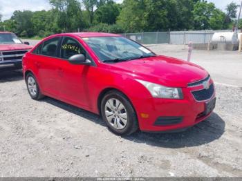  Salvage Chevrolet Cruze