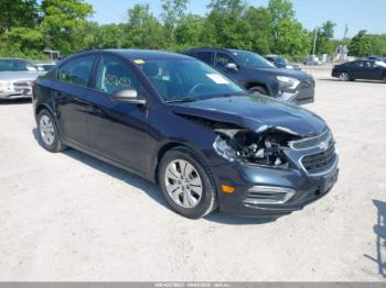  Salvage Chevrolet Cruze