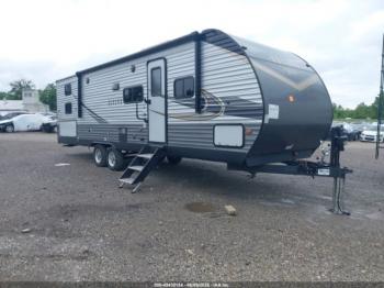 Salvage Forest River Aurora Travel Trailer