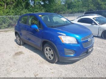  Salvage Chevrolet Trax
