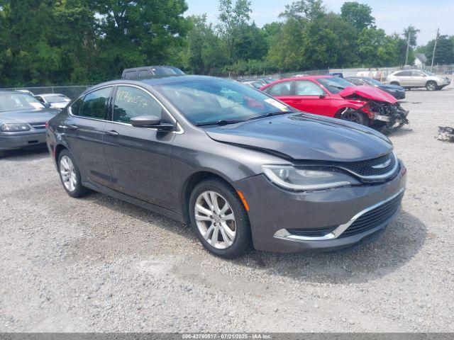  Salvage Chrysler 200