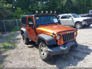  Salvage Jeep Wrangler