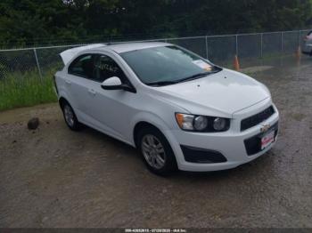  Salvage Chevrolet Sonic