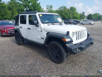  Salvage Jeep Wrangler