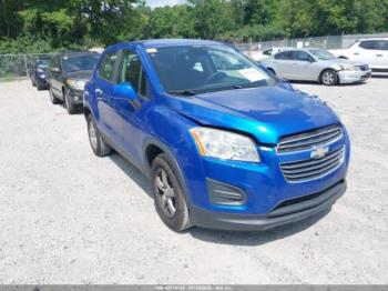  Salvage Chevrolet Trax
