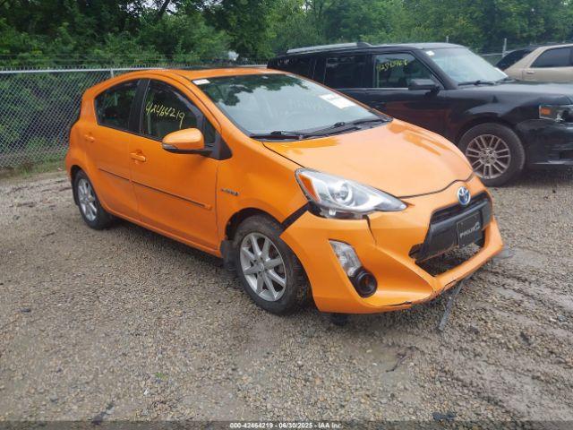  Salvage Toyota Prius c