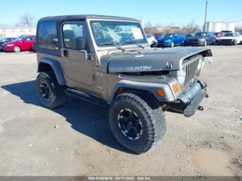  Salvage Jeep Wrangler
