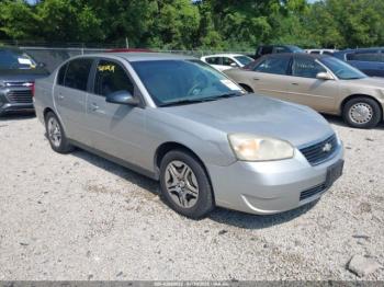  Salvage Chevrolet Malibu