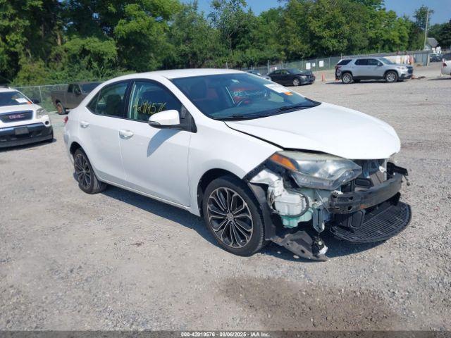  Salvage Toyota Corolla