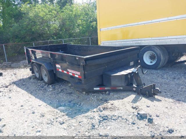  Salvage Towmaster Dump Trailer